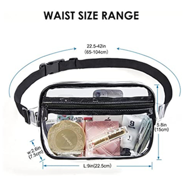 Clear waist bag/ Fanny pack